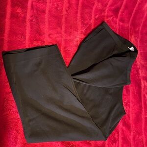 Alfred Dunner Black Women's Trousers